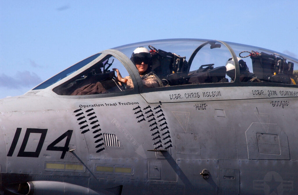 Irak Özgürlük Operasyonu'na katılan F-14D Super Tomcat